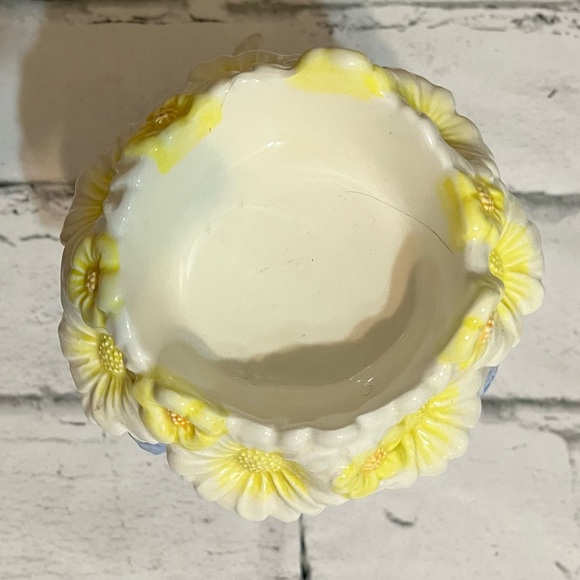 Ceramic Scented Wax Warmer Floral Bundle Tea Light Candle Holder Cottage Core - Picture 4 of 16